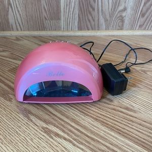 Belle LED gel curing light with starter polish set